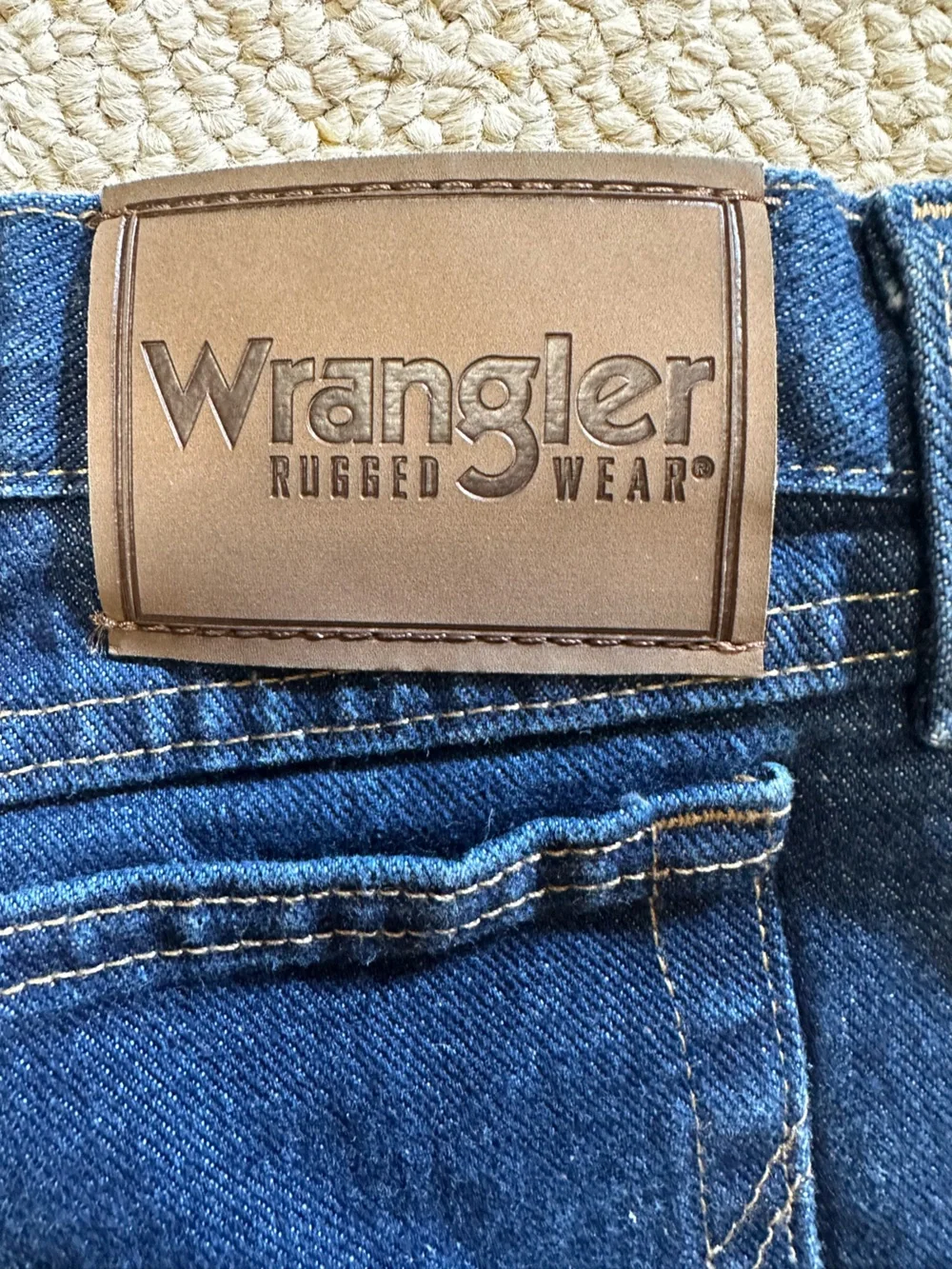 Wrangler Men's Indigo Blue Bootcut Jeans